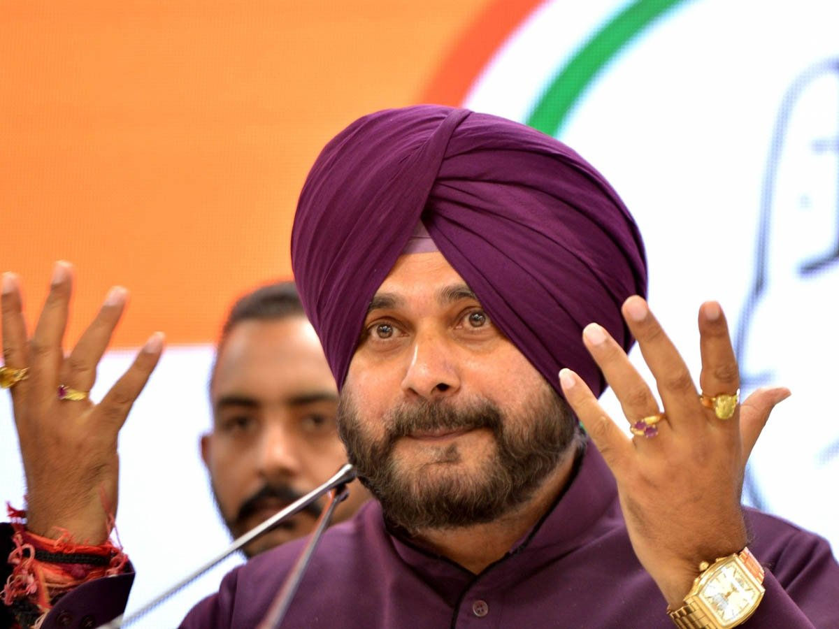 NavjotSinghSidhu-ians AICC Appoints Navjot Singh Sindhu As President Of Punjab PCC