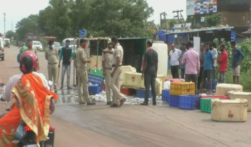 Fish Pickup Turned Down In Mid Road Paradeep