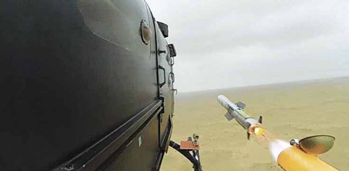 Standoff Anti-Tank Missile Sant Flight Tested Successfully 