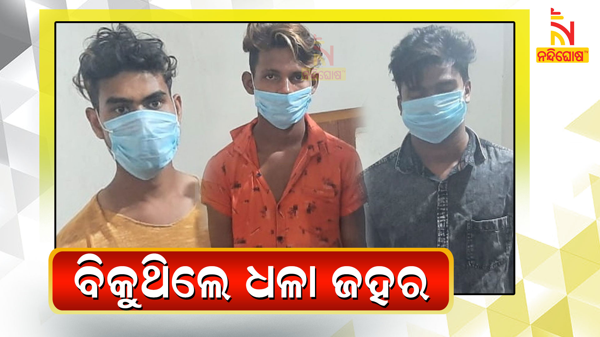 Joint Team Of Police And STF Seized 1.105 Kg Brown Sugar From Balasore