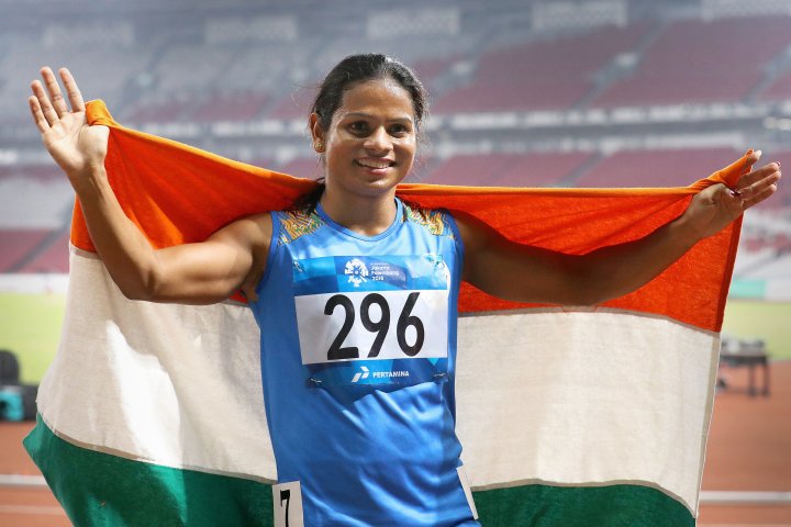 Odisha Recommends Dutee Chand Name To Centre For Rajiv Gandhi Khel Ratna Award