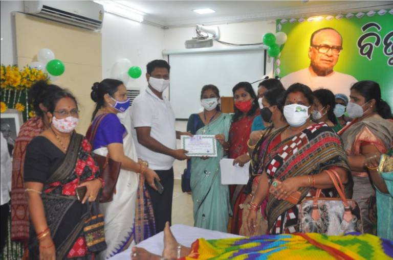 Blood Donation Camp Organised By Biju Mahila Janata Dal