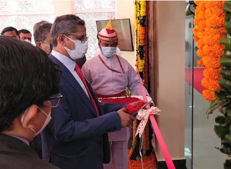 Aain Seva Bhawan Inaugurates By CJI NV Ramana