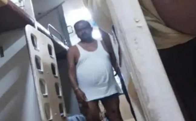 Bihar JDU Mla Seen Walking In Underwear And Vest In Tejas Train
