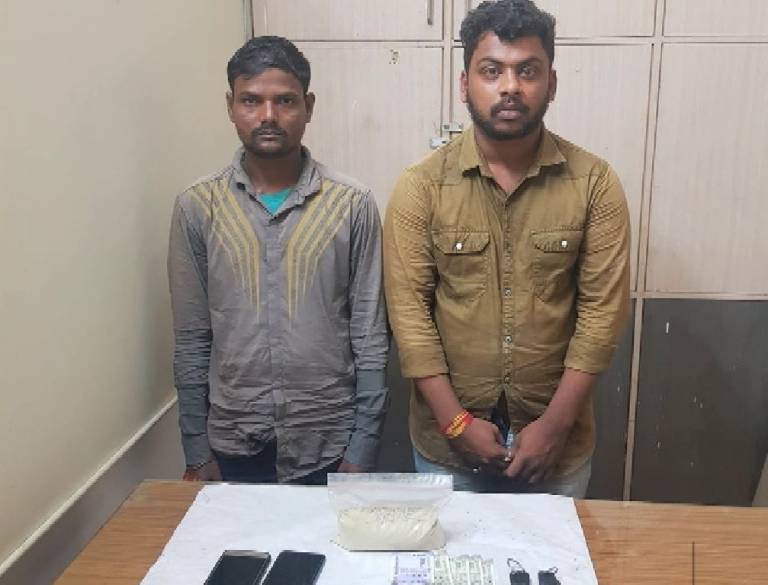 300 Gram Brown Sugar Seized, Two Arrested