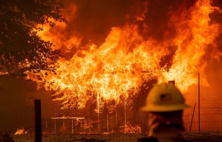 Massive Fire In Battery Manufacturing Company Faridabad