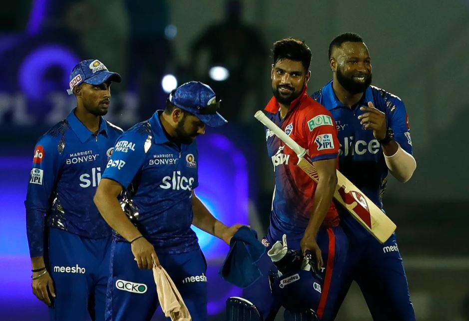 IPL 2022 Delhi Capitals Beat Mumbai Indians By 4 Wickets