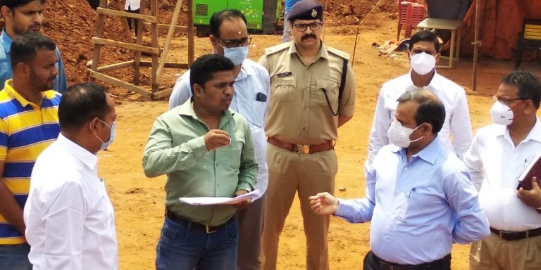 Chief Secretary Suresh Chandra Mohapatra In Swabhiman Area