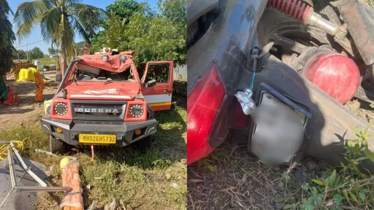 ବାଇକକୁ ଧକ୍କା ଦେଲା ଅଜିତ ପାଓ୍ବାରଙ୍କ କାଫିଲାର ଗାଡି, ଦୁଇ ଝିଅଙ୍କ ସହ ଦମ୍ପତି ଗୁରୁତର