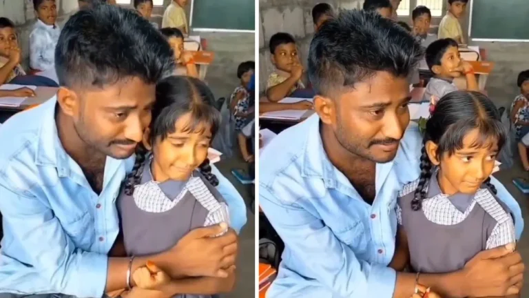 ‘ମାଡାମ ମୋ ଝିଅକୁ ମାରିବେନି ତା’ର ମାଆ ନାହିଁ’… ଭାଇରାଲ ଭିଡିଓ କହୁଛି ଅସହାୟ ବାପାର ଝିଅ ପ୍ରତି ସ୍ନେହ ଓ ଭଲ ପାଇବାର ଅକୁହା କଥା