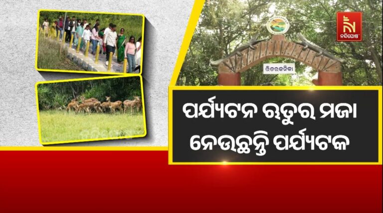 ପ୍ରାକୃତିକ ସୌନ୍ଦର୍ଯ୍ୟରେ ଭରା କେନ୍ଦ୍ରାପଡ଼ାର ଭିତରକନିକାରେ ଜମୁଛି ପର୍ଯ୍ୟଟକଙ୍କ ଭିଡ଼