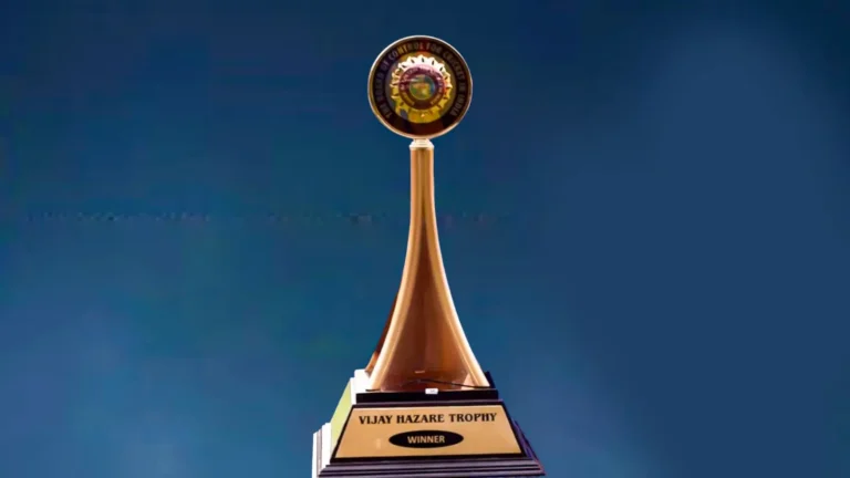 ଆଜିଠୁ ବିଜୟ ହଜାରେ ଟ୍ରଫି