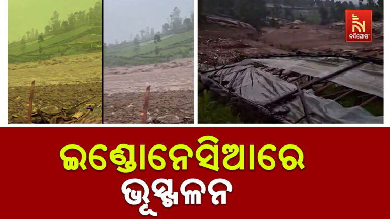 ଇଣ୍ଡୋନେସିଆରେ ବଡ଼ ଧରଣର ଭୂସ୍ଖଳନ : ୭ ମୃତ, ୮୨ରୁ ଅଧିକ ନିଖୋଜ