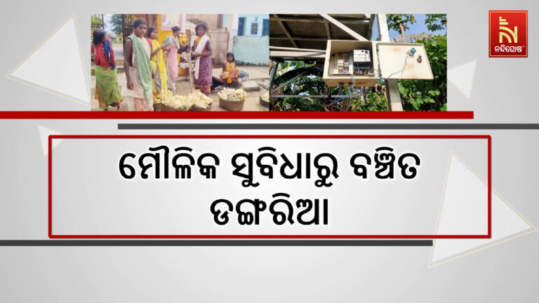 ମୌଳିକ ସୁବିଧାରୁ ବଞ୍ଚିତ ଡଙ୍ଗରିଆ, ନା ଅଛି ଭଲ ରାସ୍ତା ନା ପାନୀୟ ଜଳର ସୁବିଧା